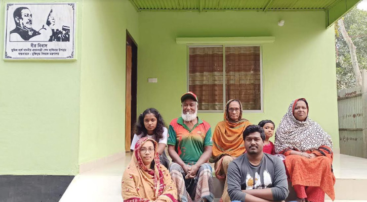 রাজবাড়ীতে ৬৪ জন মুক্তিযোদ্ধা পরিবার পাচ্ছে ‘বীর নিবাস’