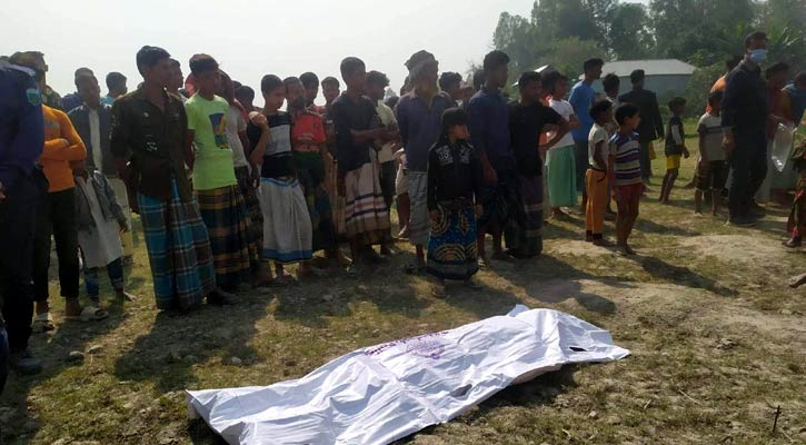 বেলকুচিতে মাঠে পড়েছিল যুবকের গলা কাটা মরদেহ 