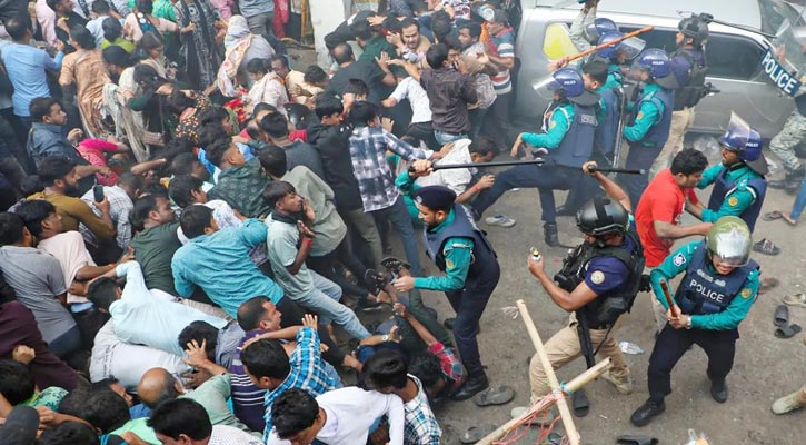 বলপ্রয়োগে কতটা আইন মানে পুলিশ