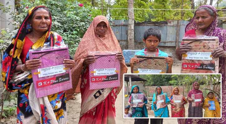 ভাঙ্গুড়ায় বসুন্ধরা শুভসংঘের ঈদ উপহার পেলেন ৯ নারী