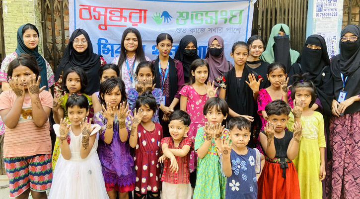 মিরপুরে বসুন্ধরা শুভসংঘের ব্যতিক্রমী আয়োজন