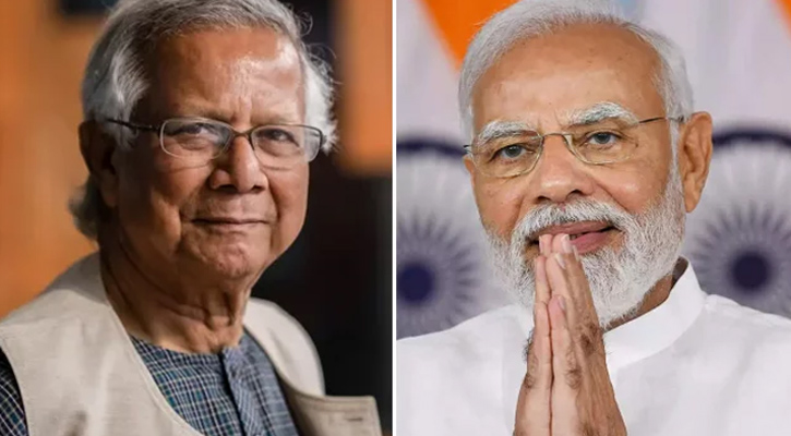 ঈদের শুভেচ্ছা জানিয়ে ড. ইউনূসকে চিঠি মোদীর