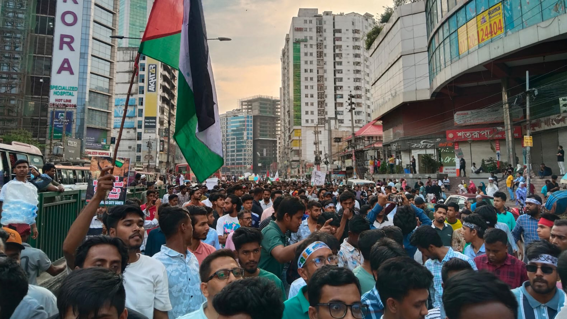 ফিলিস্তিনে ইসরায়েলি গণহত্যার প্রতিবাদে বিএনপির র‌্যালি শুরু 