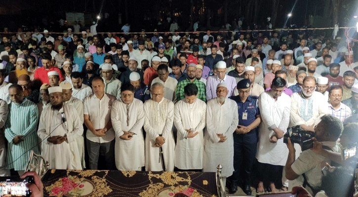 জুলাই শহীদ কন্যা লামিয়ার দাফন সম্পন্ন, জানাজায় রিজভী-সারজিস 