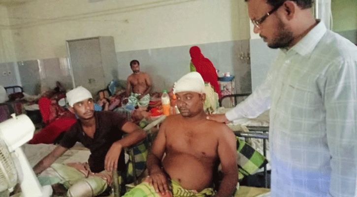 নাটোরে বিএনপি-জামায়াত সংঘর্ষে আহত ১০ 